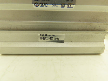 SMC CDQ2A32-50D-M9BL Pneumatic Air Cylinder 32mm Bore 50mm Stroke 145PSI Lot of2