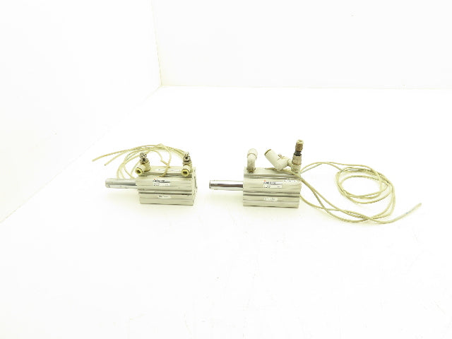 SMC CDQ2A32-50D-M9BL Pneumatic Air Cylinder 32mm Bore 50mm Stroke 145PSI Lot of2