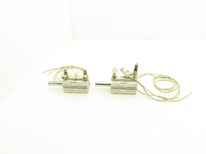 SMC CDQ2A32-50D-M9BL Pneumatic Air Cylinder 32mm Bore 50mm Stroke 145PSI Lot of2