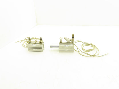 SMC CDQ2A32-50D-M9BL Pneumatic Air Cylinder 32mm Bore 50mm Stroke 145PSI Lot of2