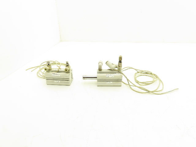 SMC CDQ2A32-50D-M9BL Pneumatic Air Cylinder 32mm Bore 50mm Stroke 145PSI Lot of2