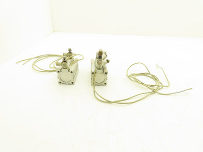 SMC CDQ2A32-50D-M9BL Pneumatic Air Cylinder 32mm Bore 50mm Stroke 145PSI Lot of2