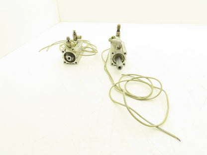 SMC CDQ2A32-50D-M9BL Pneumatic Air Cylinder 32mm Bore 50mm Stroke 145PSI Lot of2