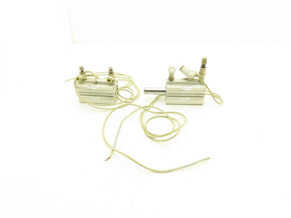 SMC CDQ2A32-50D-M9BL Pneumatic Air Cylinder 32mm Bore 50mm Stroke 145PSI Lot of2