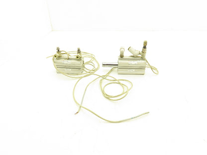 SMC CDQ2A32-50D-M9BL Pneumatic Air Cylinder 32mm Bore 50mm Stroke 145PSI Lot of2