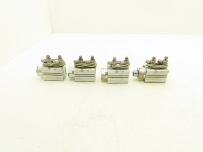 SMC RSDQA32-15DK-M9BL Pneumatic Air Cylinder 32mm Bore 15mm Stroke Lot of 4