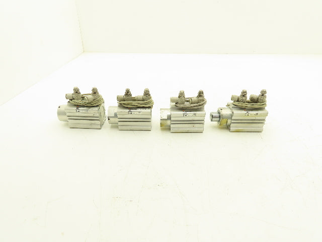 SMC RSDQA32-15DK-M9BL Pneumatic Air Cylinder 32mm Bore 15mm Stroke Lot of 4