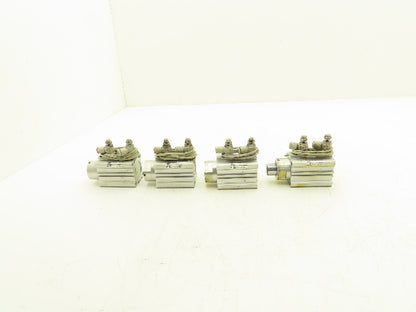 SMC RSDQA32-15DK-M9BL Pneumatic Air Cylinder 32mm Bore 15mm Stroke Lot of 4