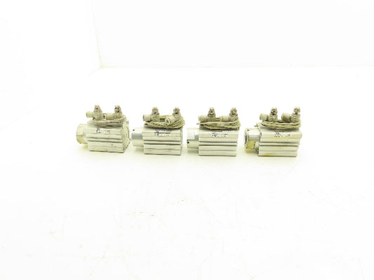 SMC RSDQA32-15DK-M9BL Pneumatic Air Cylinder 32mm Bore 15mm Stroke Lot of 4