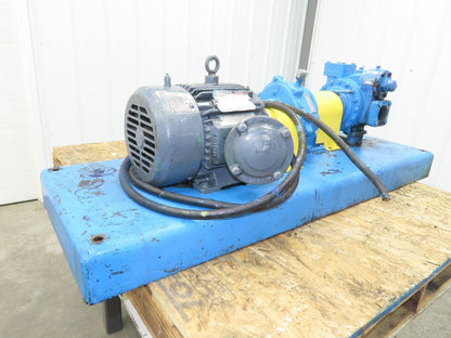 Blackmer XLW2E-N  2" Sliding Vane Pump 5Hp 230/460V RH Inlet