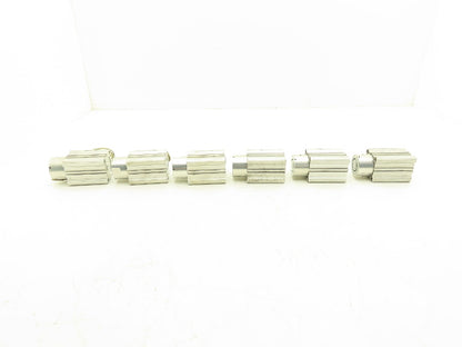 SMC RSDQB40-20DK-M9BVL Pneumatic Air Cylinder 40mm Bore 20mm Stroke Lot of 6