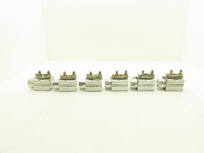 SMC RSDQB40-20DK-M9BVL Pneumatic Air Cylinder 40mm Bore 20mm Stroke Lot of 6