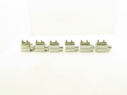 SMC RSDQB40-20DK-M9BVL Pneumatic Air Cylinder 40mm Bore 20mm Stroke Lot of 6