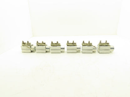 SMC RSDQB40-20DK-M9BVL Pneumatic Air Cylinder 40mm Bore 20mm Stroke Lot of 6