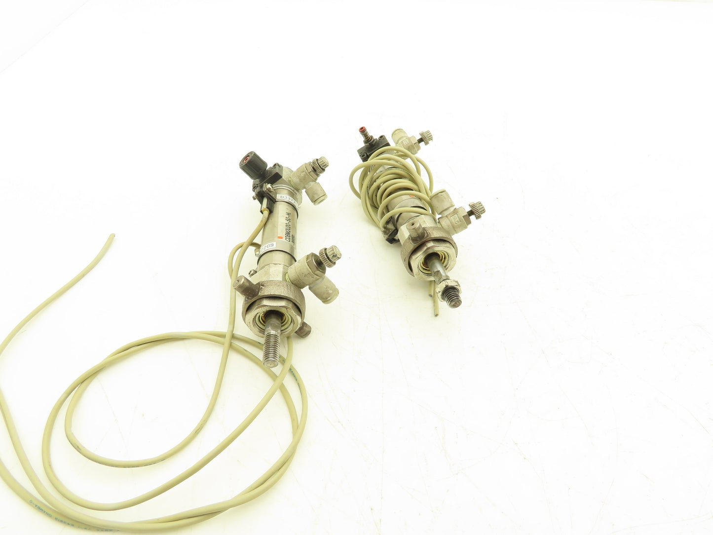 SMC CDBM2U20-50-HL-M9BL Pneumatic Air Cylinder 20mm Bore 50mm Stroke Lot of 2