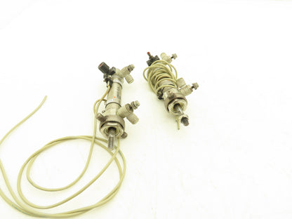 SMC CDBM2U20-50-HL-M9BL Pneumatic Air Cylinder 20mm Bore 50mm Stroke Lot of 2