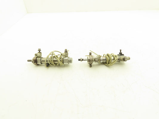 SMC CDBM2U20-50-HL-M9BL Pneumatic Air Cylinder 20mm Bore 50mm Stroke Lot of 2