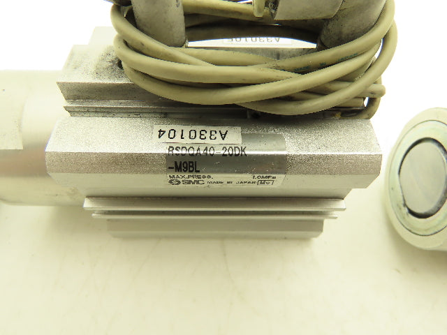 SMC RSDQ*40-20DK Pneumatic Air Cylinder 40mm Bore 20mm Stroke Lot of 6 *READ*