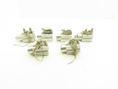 SMC RSDQ*40-20DK Pneumatic Air Cylinder 40mm Bore 20mm Stroke Lot of 6 *READ*