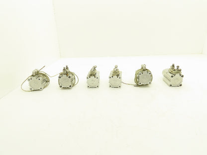 SMC RSDQ*40-20DK Pneumatic Air Cylinder 40mm Bore 20mm Stroke Lot of 6 *READ*