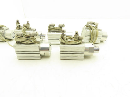 SMC RSDQ*40-20DK Pneumatic Air Cylinder 40mm Bore 20mm Stroke Lot of 6 *READ*