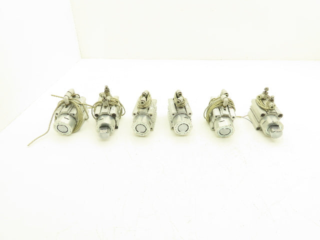 SMC RSDQ*40-20DK Pneumatic Air Cylinder 40mm Bore 20mm Stroke Lot of 6 *READ*