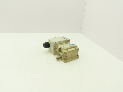 SMC SY3200-5UD1  3-Station Pneumatic Manifold 5/2 Solenoid Valves 24VDC