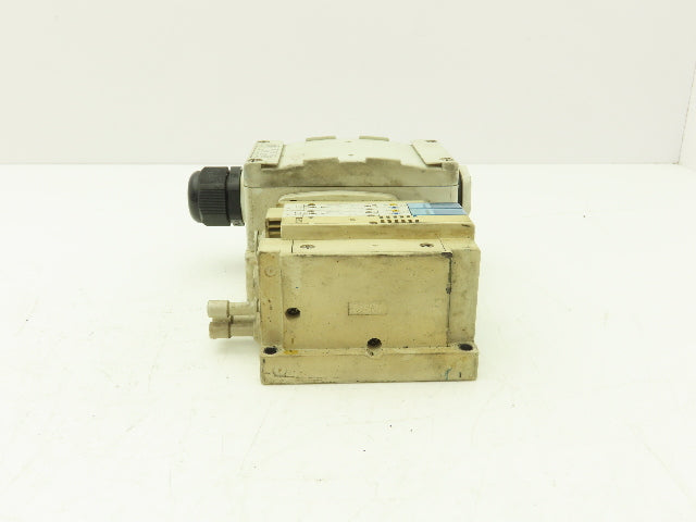 SMC SY3200-5UD1  3-Station Pneumatic Manifold 5/2 Solenoid Valves 24VDC