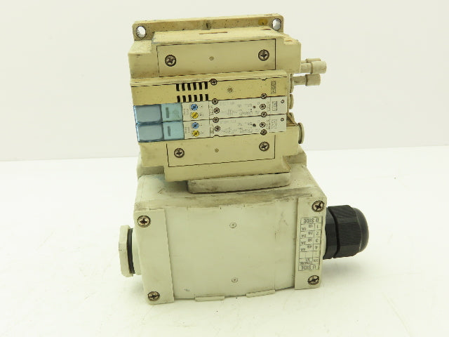 SMC SY3200-5UD1  3-Station Pneumatic Manifold 5/2 Solenoid Valves 24VDC