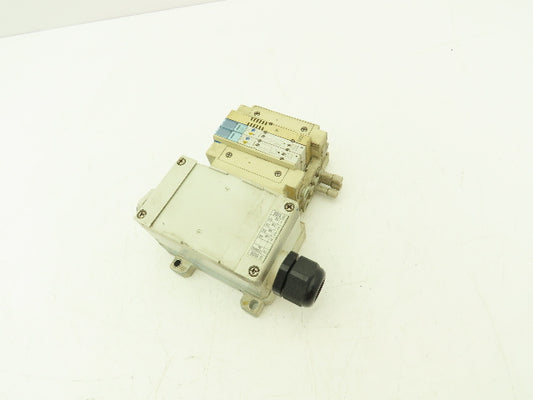 SMC SY3200-5UD1  3-Station Pneumatic Manifold 5/2 Solenoid Valves 24VDC