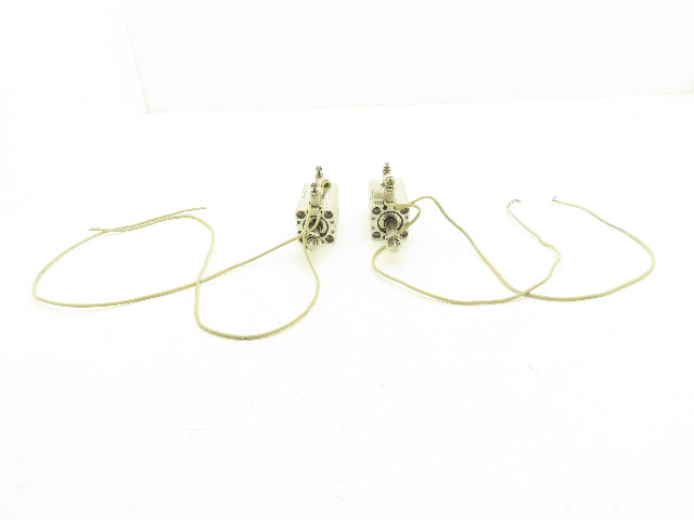 SMC CDQSWB25-30DM-M9BL Pneumatic Air Cylinder Double End 5mm Stroke Lot of 2