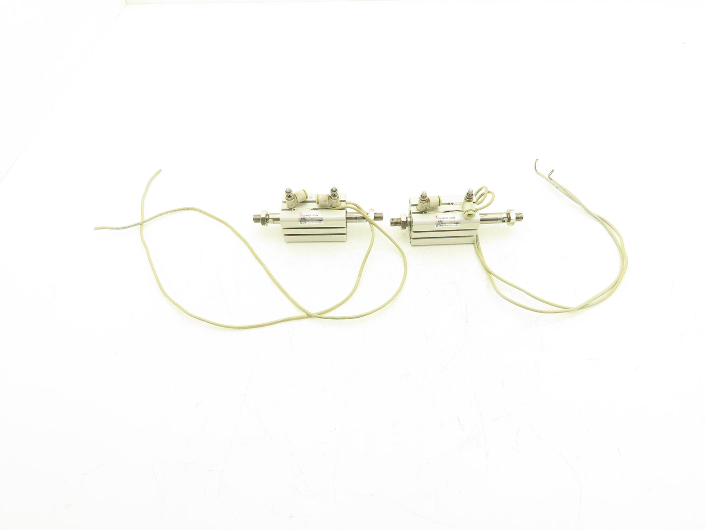 SMC CDQSWB25-30DM-M9BL Pneumatic Air Cylinder Double End 5mm Stroke Lot of 2