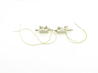 SMC CDQSWB25-30DM-M9BL Pneumatic Air Cylinder Double End 5mm Stroke Lot of 2