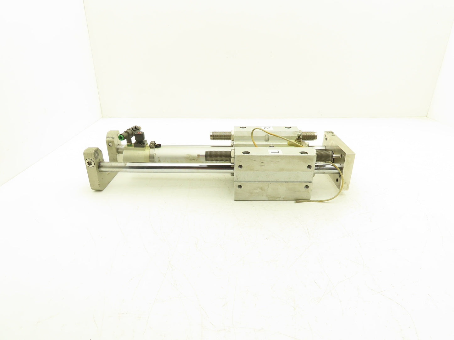 SMC MGGLB40-250-HL-M9BL Guided Air Cylinder 40mm Bore 220mm Stroke 145 PSI