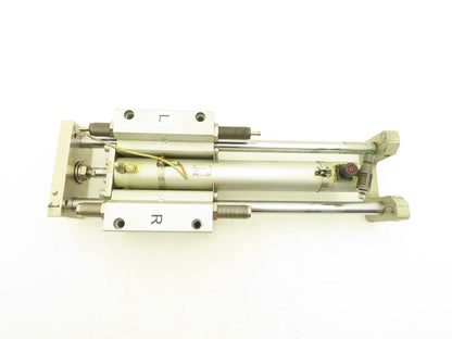 SMC MGGLB40-250-HL-M9BL Guided Air Cylinder 40mm Bore 220mm Stroke 145 PSI