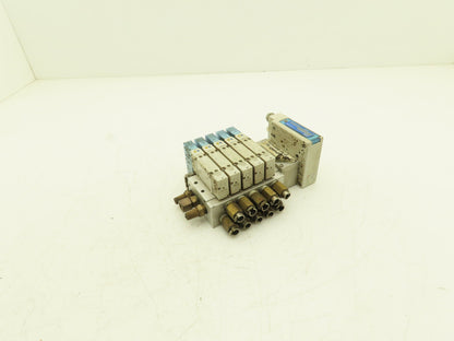 SMC EX260-SDN4 Devicenet Fieldbus 5-Station Solenoid Valve Manifold SY5200-5UD1