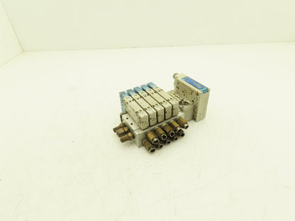 SMC EX260-SDN4 Devicenet Fieldbus 5-Station Solenoid Valve Manifold SY5200-5UD1