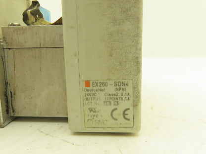 SMC EX260-SDN4 Devicenet Fieldbus 5-Station Solenoid Valve Manifold SY5200-5UD1