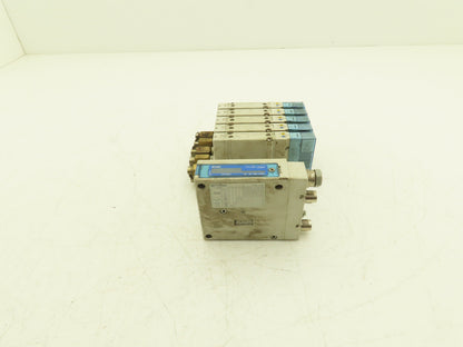 SMC EX260-SDN4 Devicenet Fieldbus 5-Station Solenoid Valve Manifold SY5200-5UD1