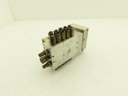 SMC EX260-SDN4 Devicenet Fieldbus 5-Station Solenoid Valve Manifold SY5200-5UD1