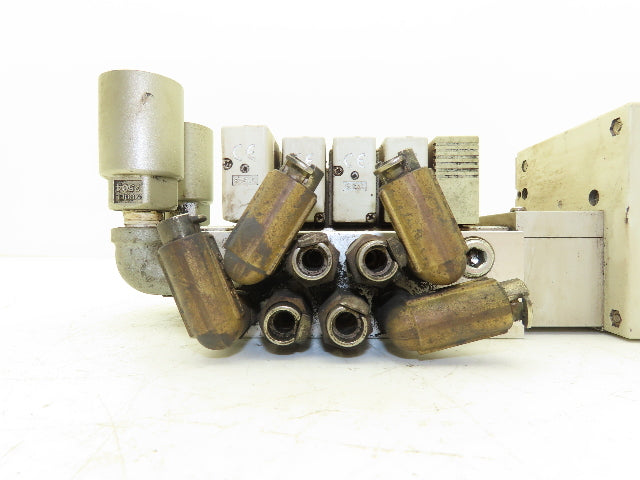 SMC EX260-SDN4 Devicenet Fieldbus 5-Station Solenoid Valve Manifold SY5200-5UD1