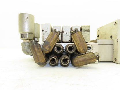 SMC EX260-SDN4 Devicenet Fieldbus 5-Station Solenoid Valve Manifold SY5200-5UD1