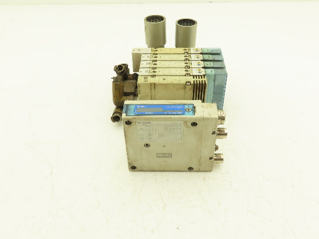 SMC EX260-SDN4 Devicenet Fieldbus 5-Station Solenoid Valve Manifold SY5200-5UD1
