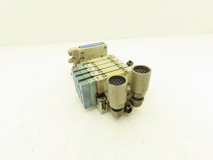 SMC EX260-SDN4 Devicenet Fieldbus 5-Station Solenoid Valve Manifold SY5200-5UD1