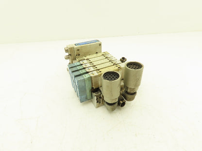 SMC EX260-SDN4 Devicenet Fieldbus 5-Station Solenoid Valve Manifold SY5200-5UD1