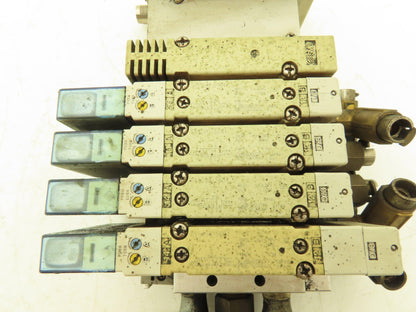 SMC EX260-SDN4 Devicenet Fieldbus 5-Station Solenoid Valve Manifold SY5200-5UD1