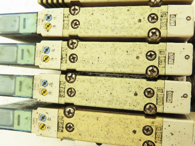 SMC EX260-SDN4 Devicenet Fieldbus 5-Station Solenoid Valve Manifold SY5200-5UD1