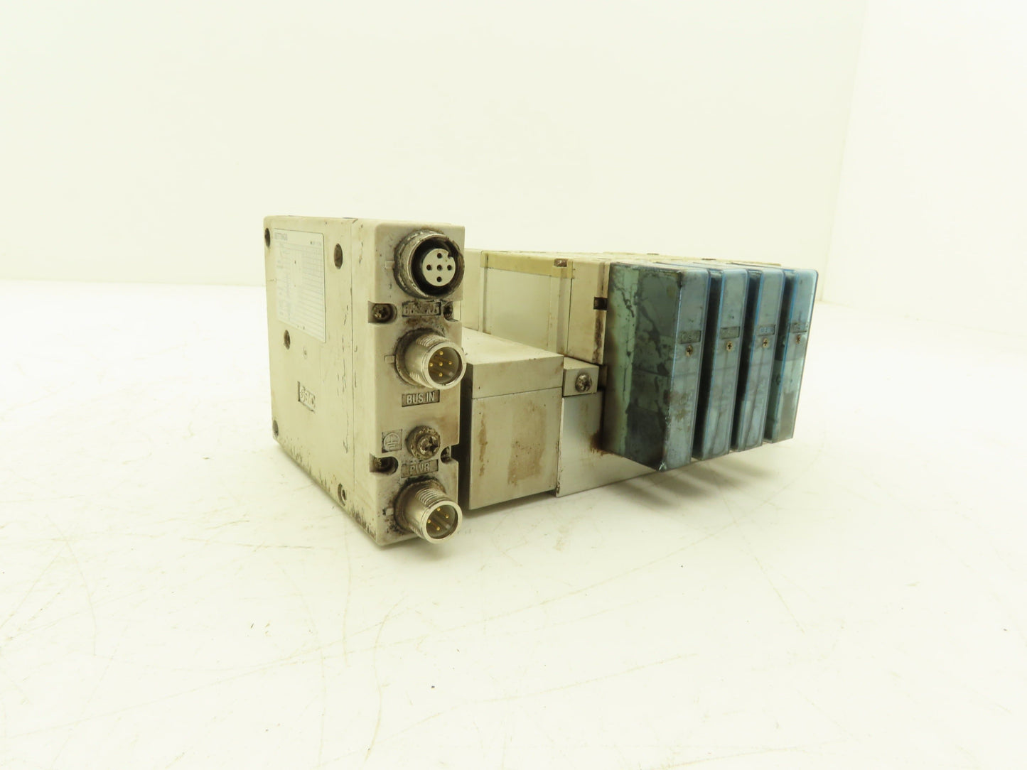 SMC EX260-SDN4 Devicenet Fieldbus 5-Station Solenoid Valve Manifold SY5000