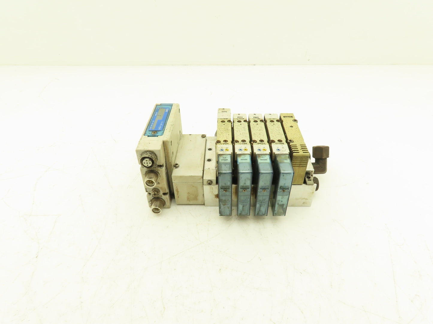 SMC EX260-SDN4 Devicenet Fieldbus 5-Station Solenoid Valve Manifold SY5000