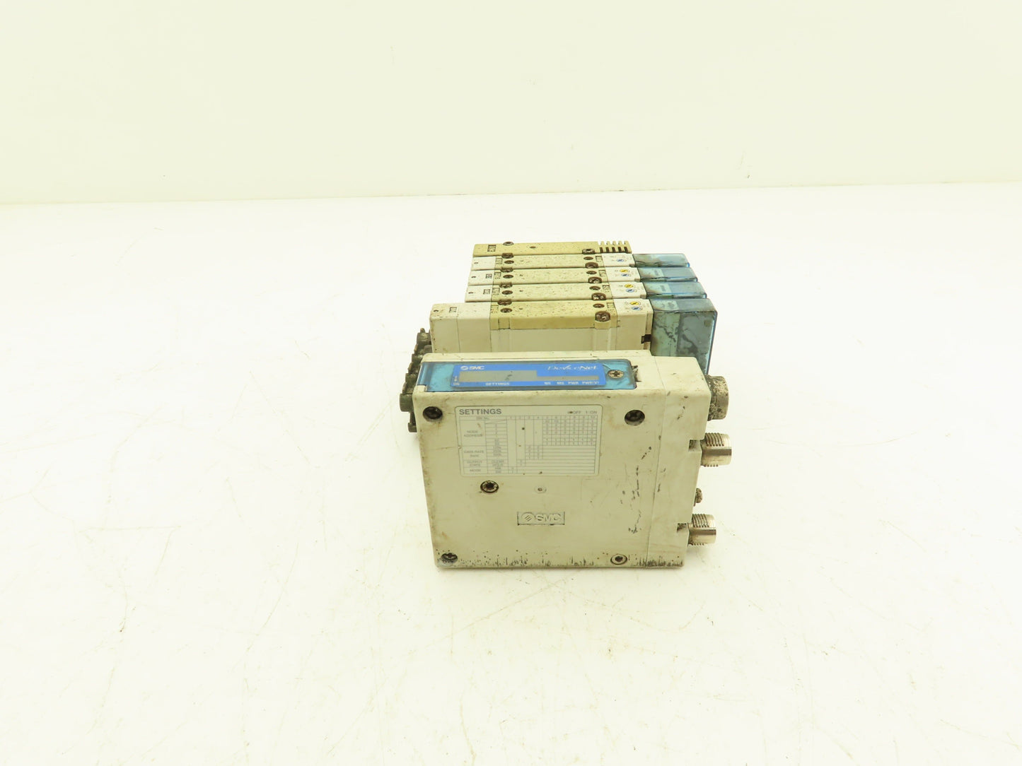 SMC EX260-SDN4 Devicenet Fieldbus 5-Station Solenoid Valve Manifold SY5000